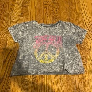 Prince Peter Collection Girl’s Janis Joplin Grey Tee Size L